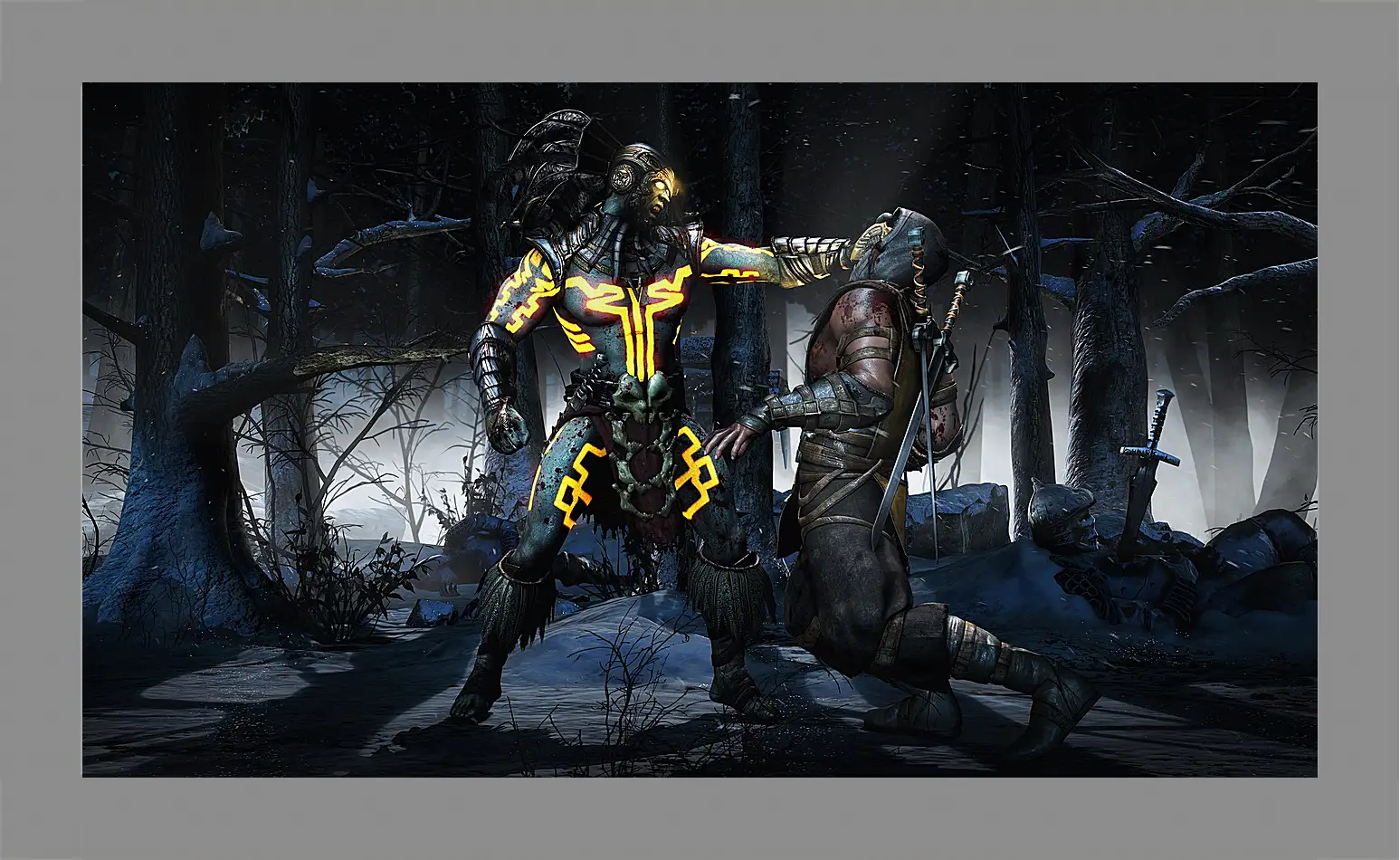 Картина в раме - Mortal Kombat X