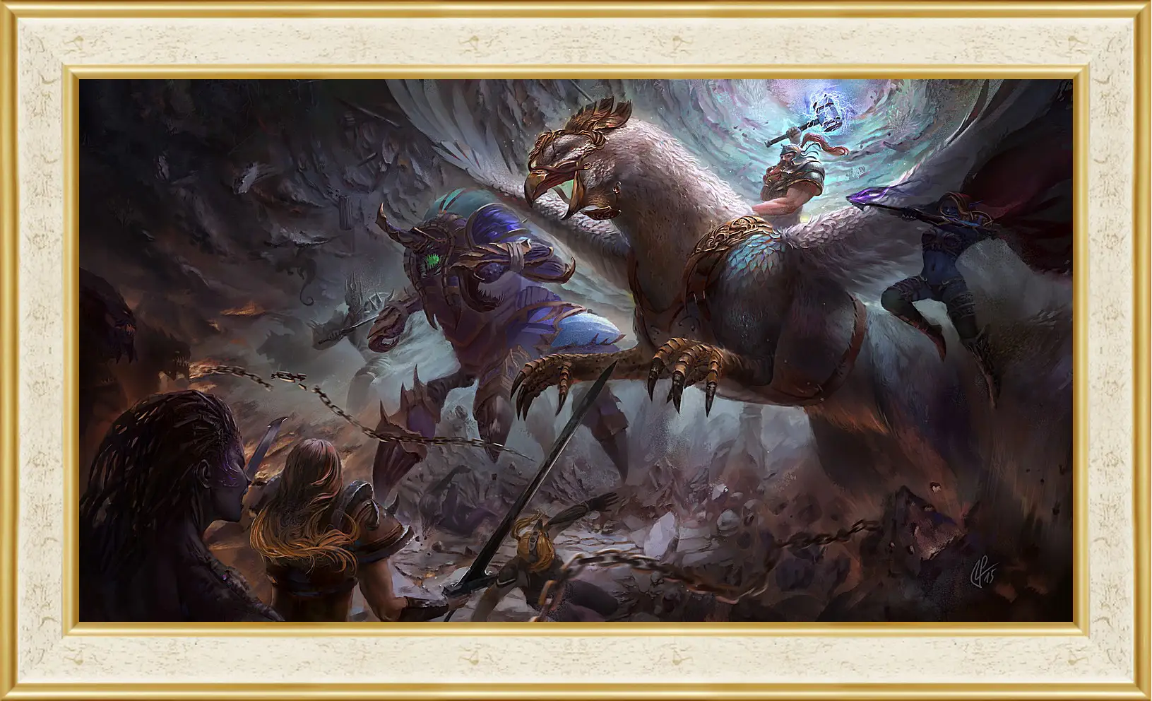 Картина в раме - Heroes Of The Storm
