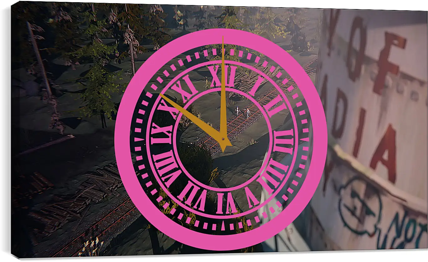 Часы картина - Life Is Strange
