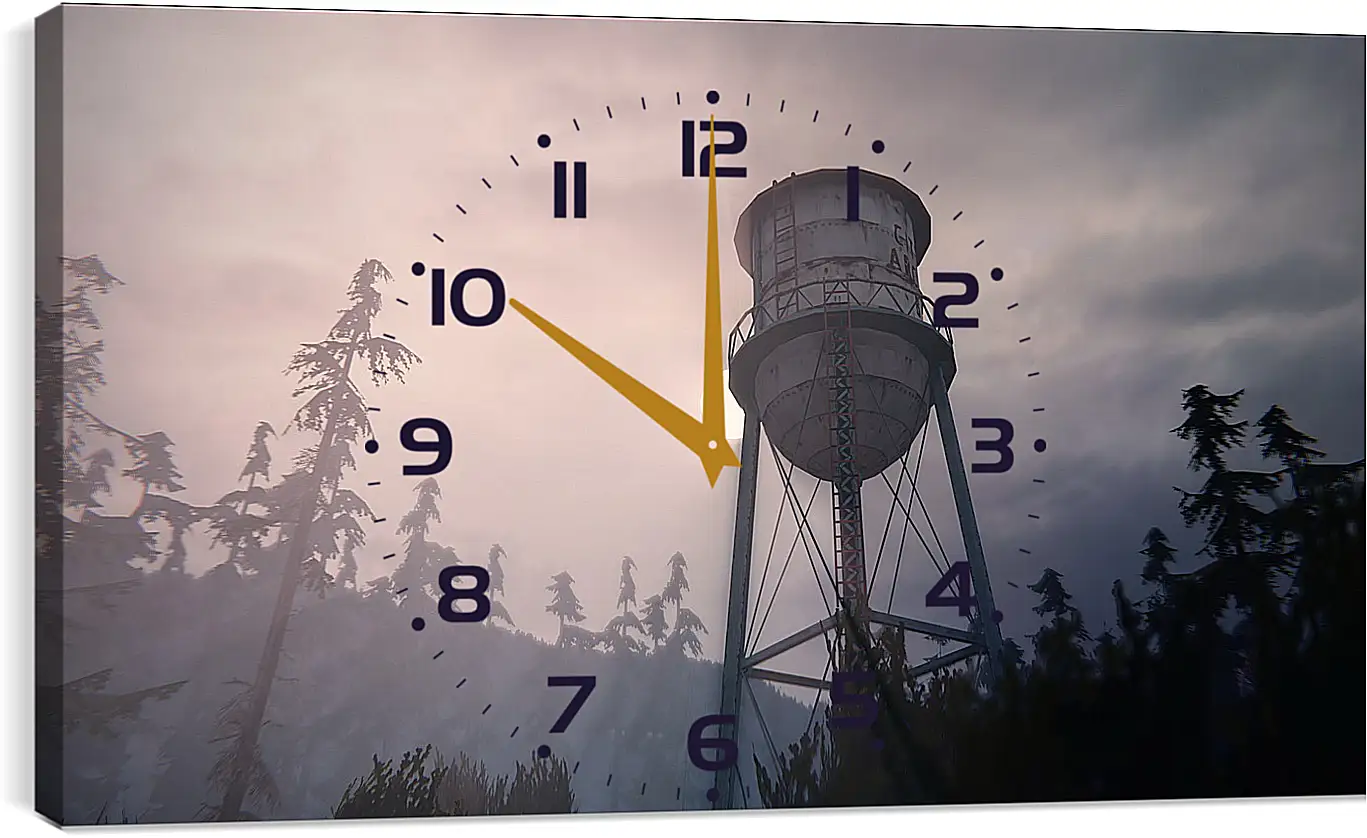 Часы картина - Life Is Strange
