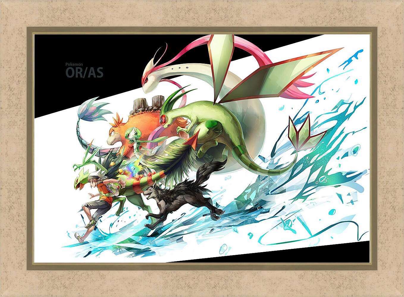 Картина в раме - Pokémon Omega Ruby And Alpha Sapphire
