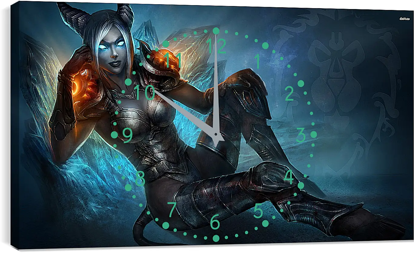 Часы картина - World Of Warcraft