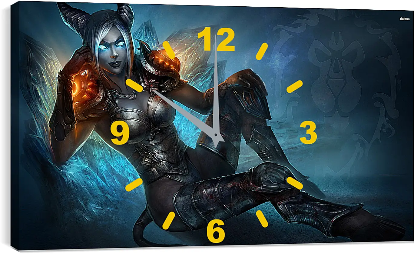 Часы картина - World Of Warcraft