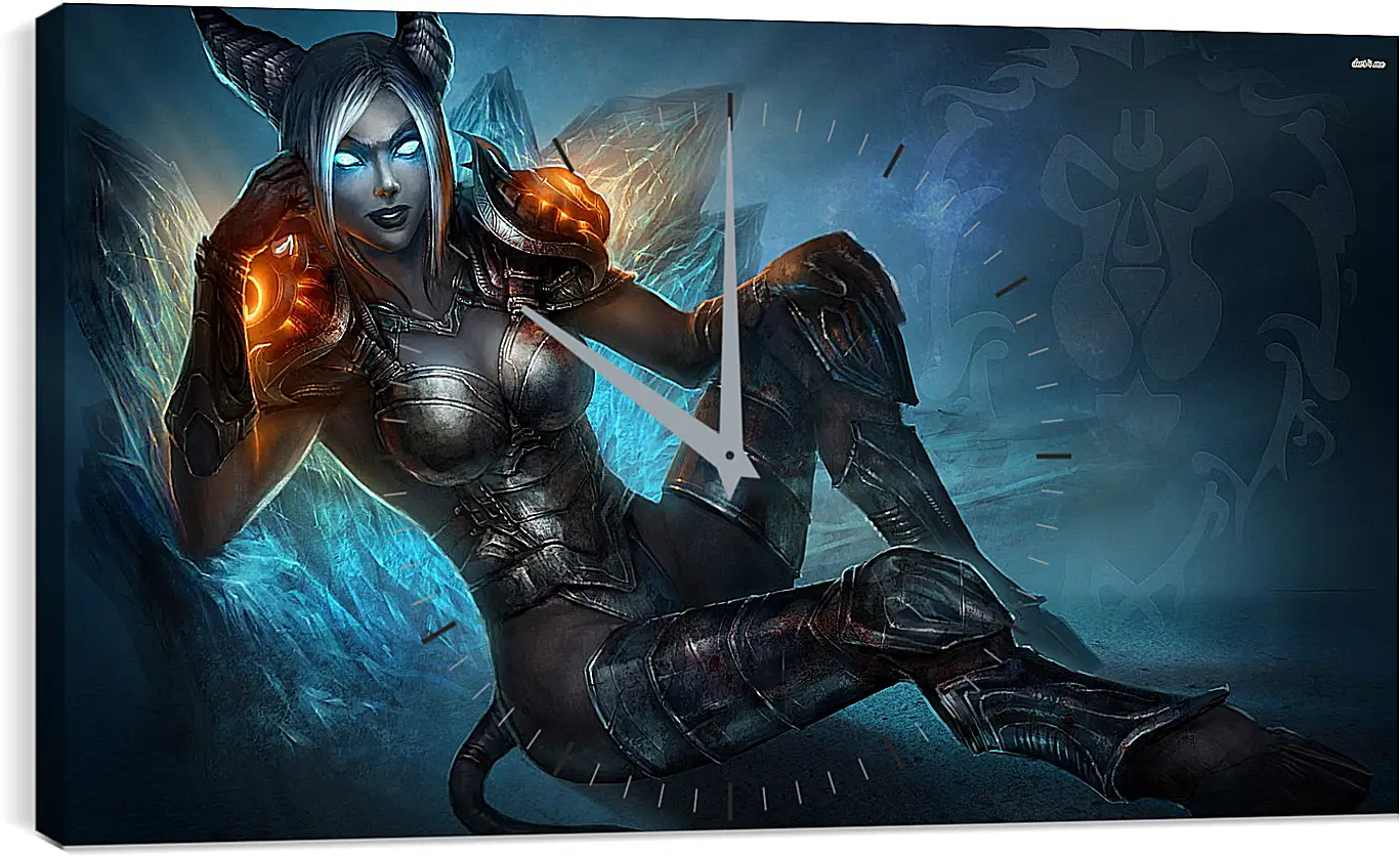 Часы картина - World Of Warcraft