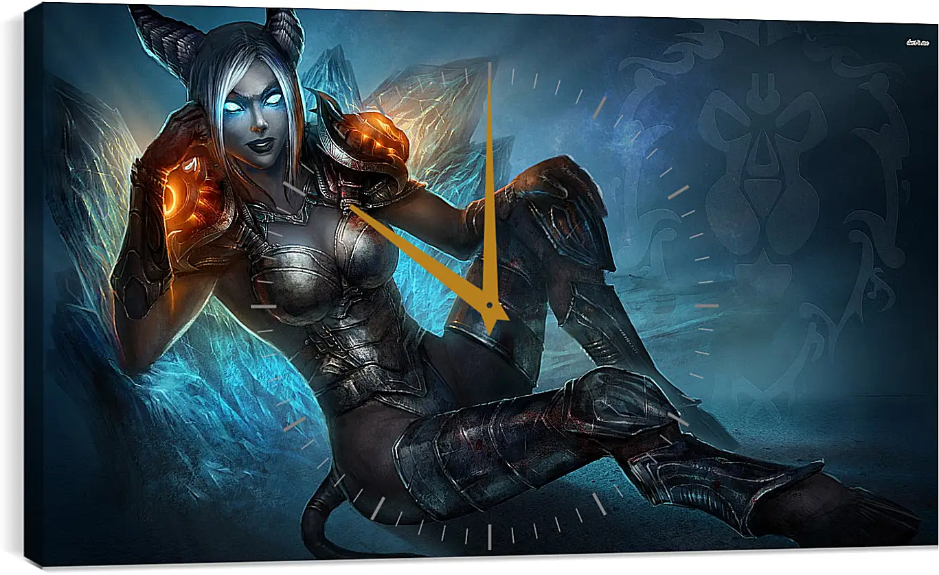 Часы картина - World Of Warcraft
