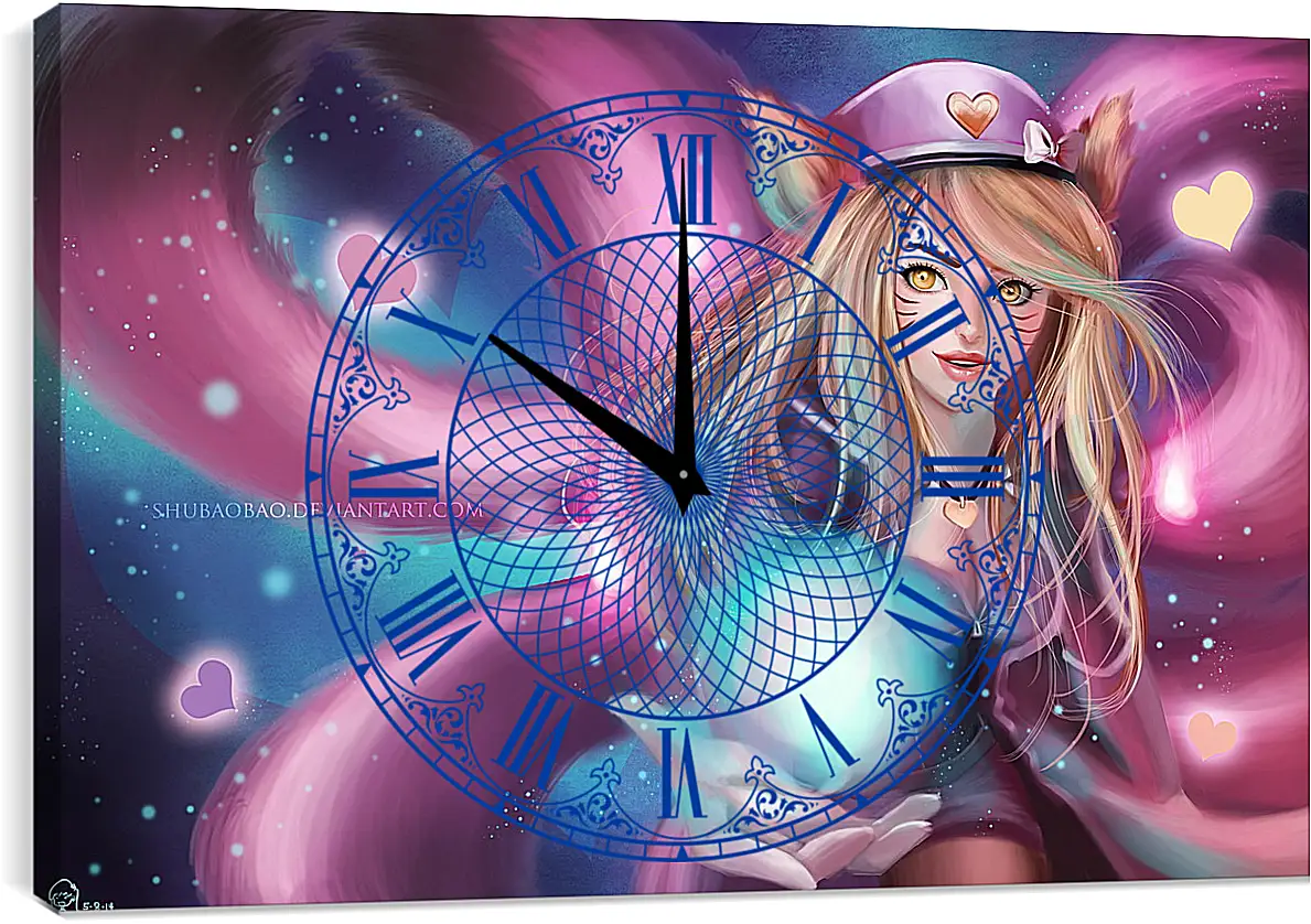 Часы картина - League Of Legends
