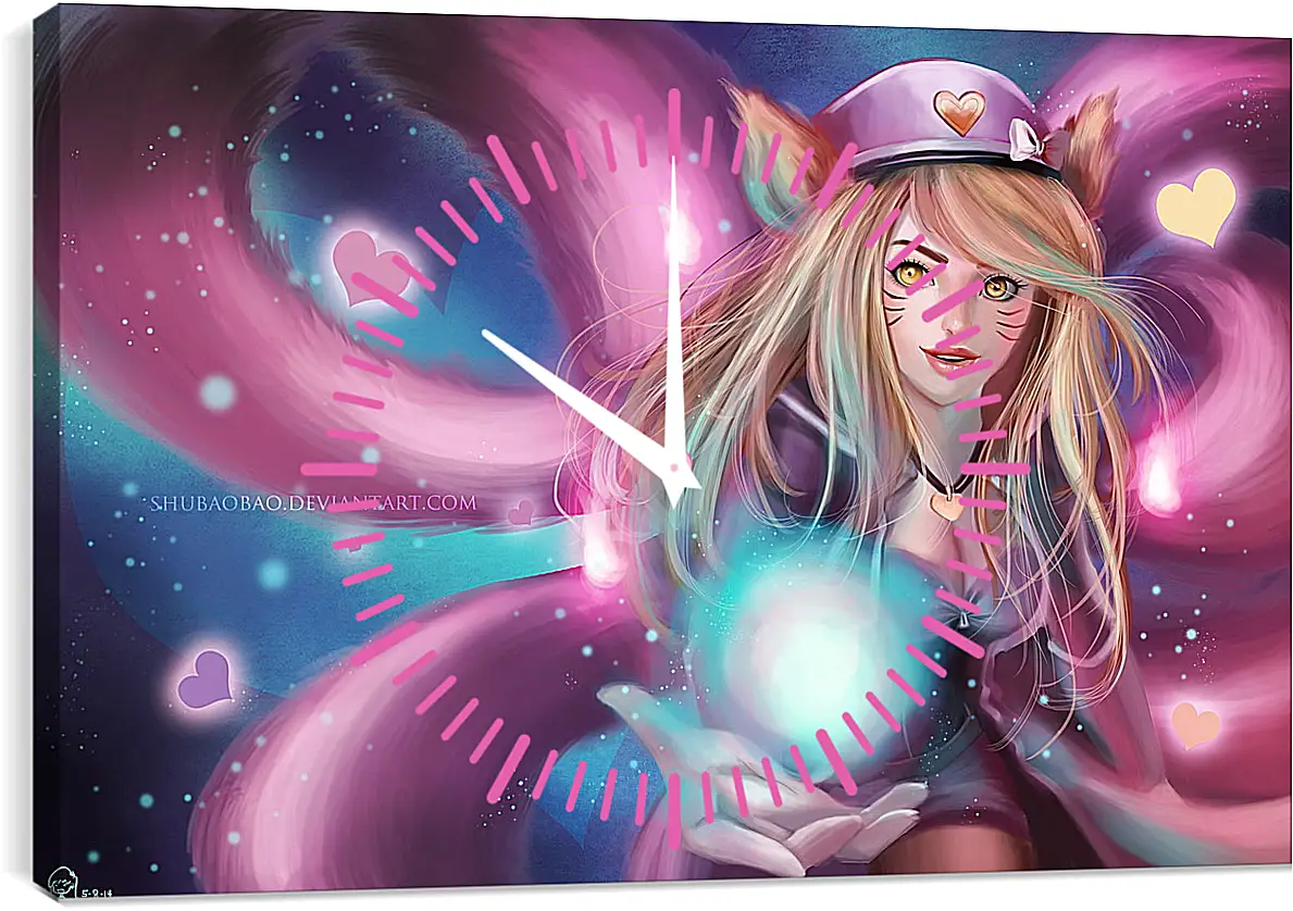 Часы картина - League Of Legends
