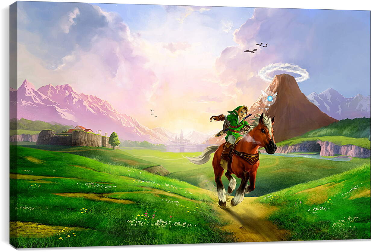 Постер и плакат - The Legend Of Zelda: Ocarina Of Time
