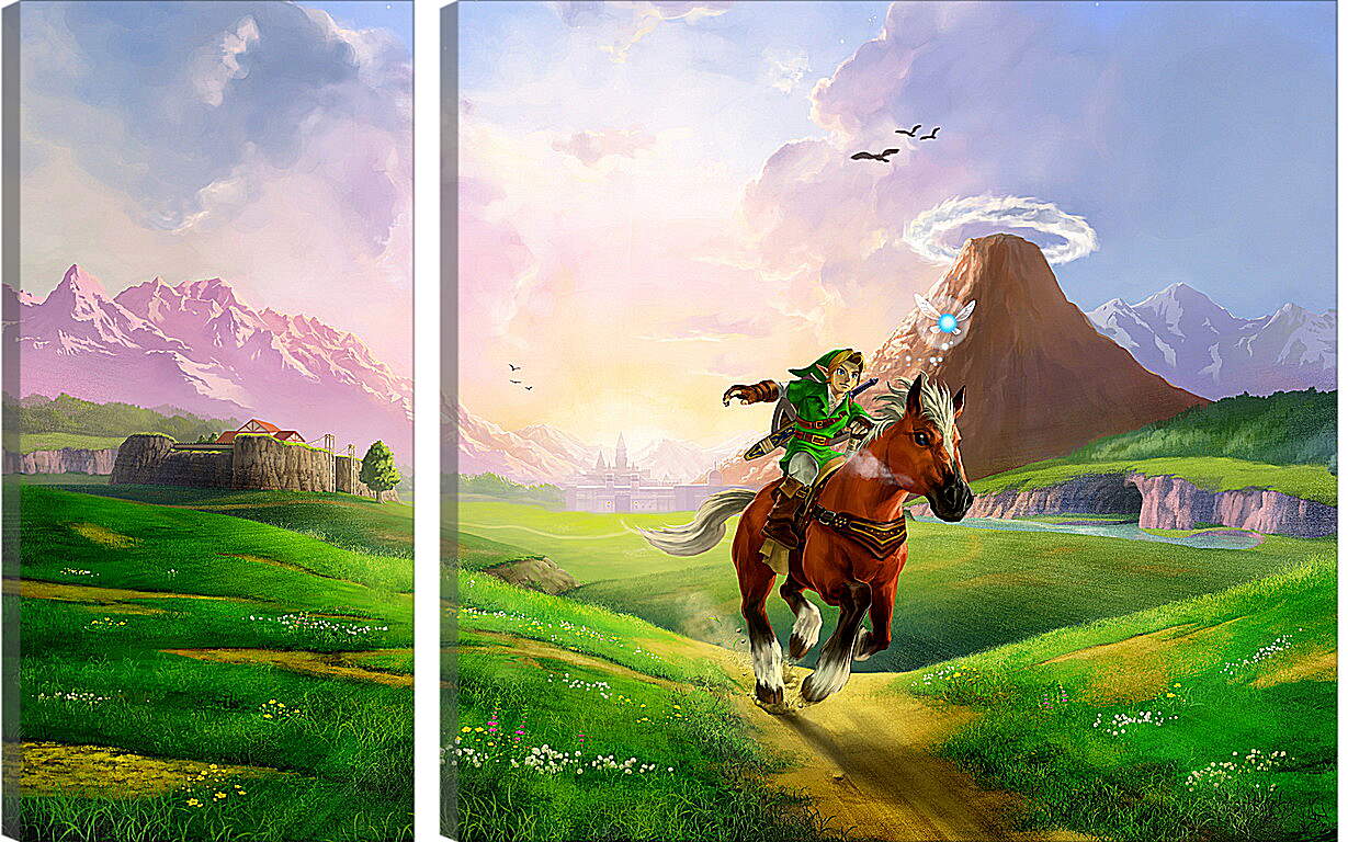 Модульная картина - The Legend Of Zelda: Ocarina Of Time
