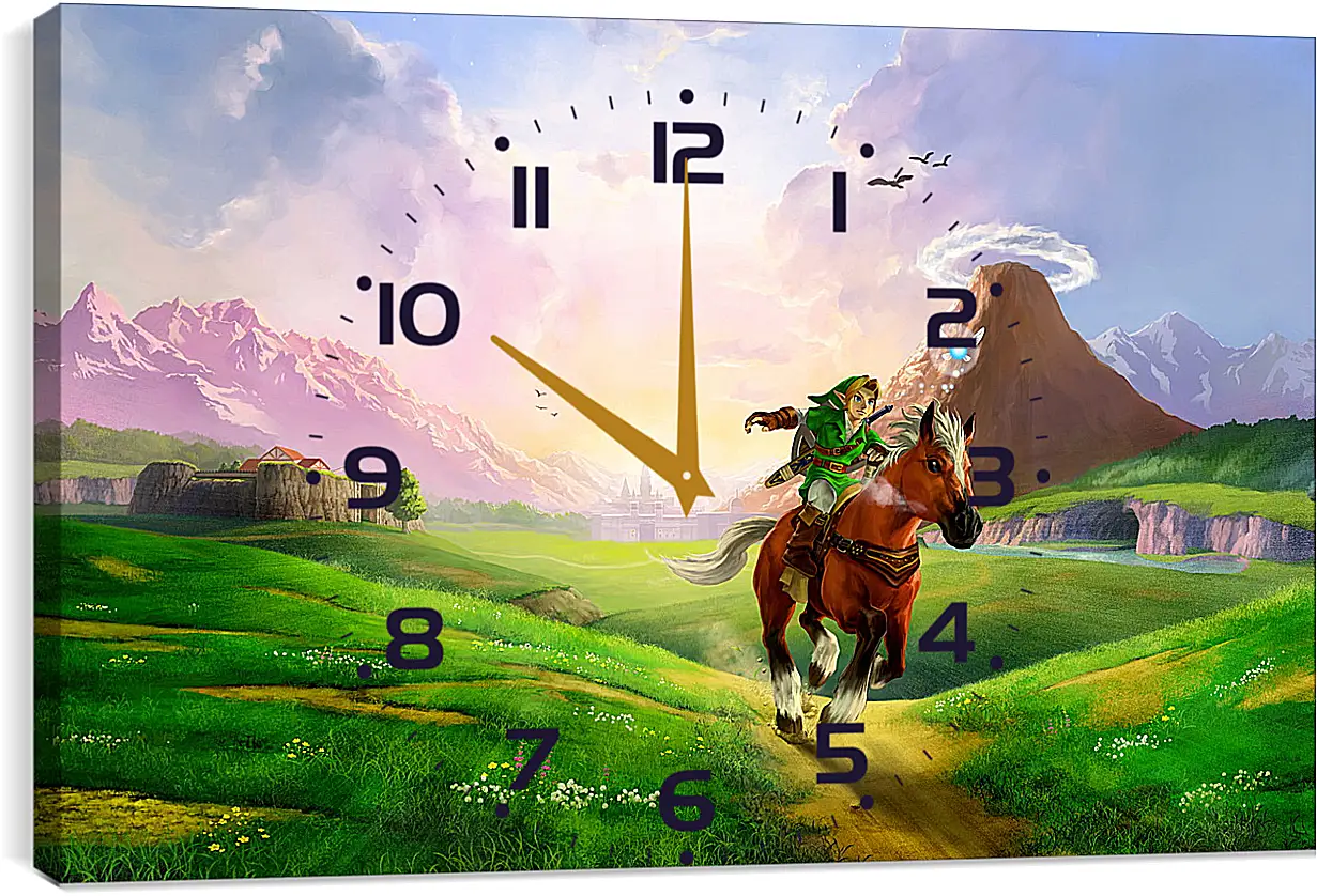 Часы картина - The Legend Of Zelda: Ocarina Of Time
