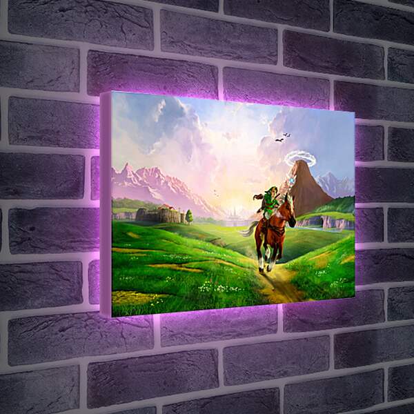 Лайтбокс световая панель - The Legend Of Zelda: Ocarina Of Time
