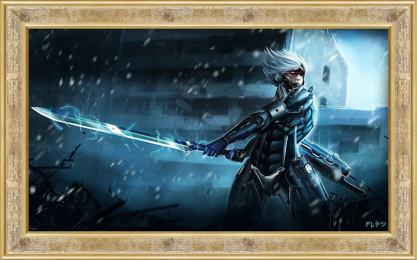 Картина в раме - Metal Gear Rising Raiden
