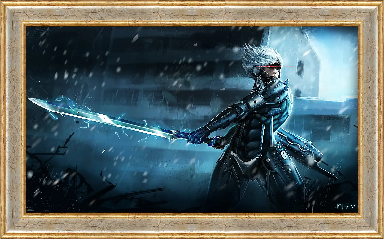 Картина в раме - Metal Gear Rising Raiden
