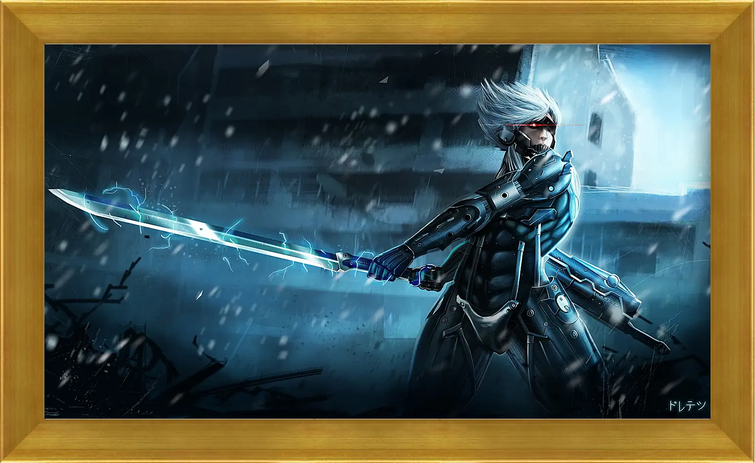 Картина в раме - Metal Gear Rising Raiden
