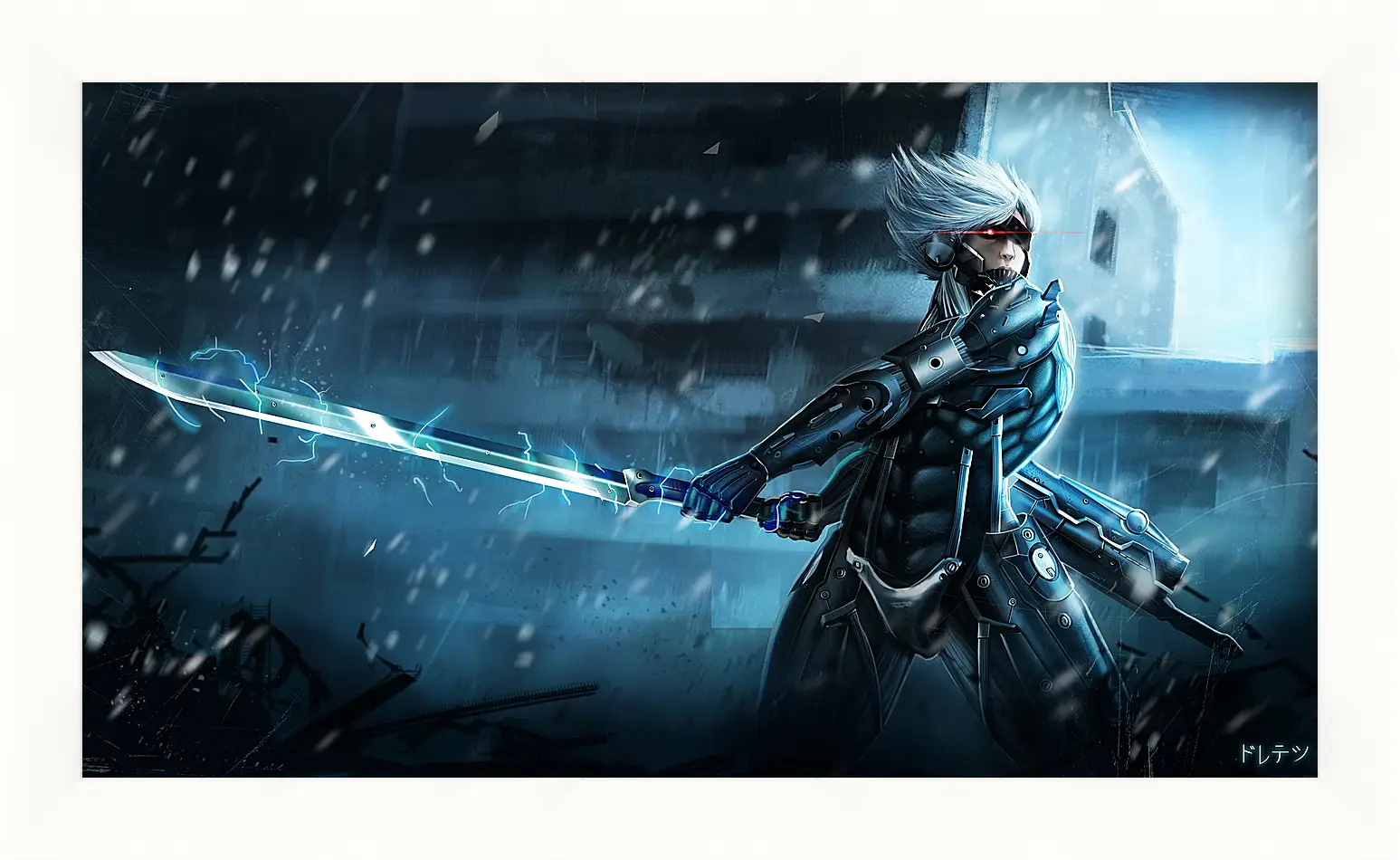 Картина в раме - Metal Gear Rising Raiden
