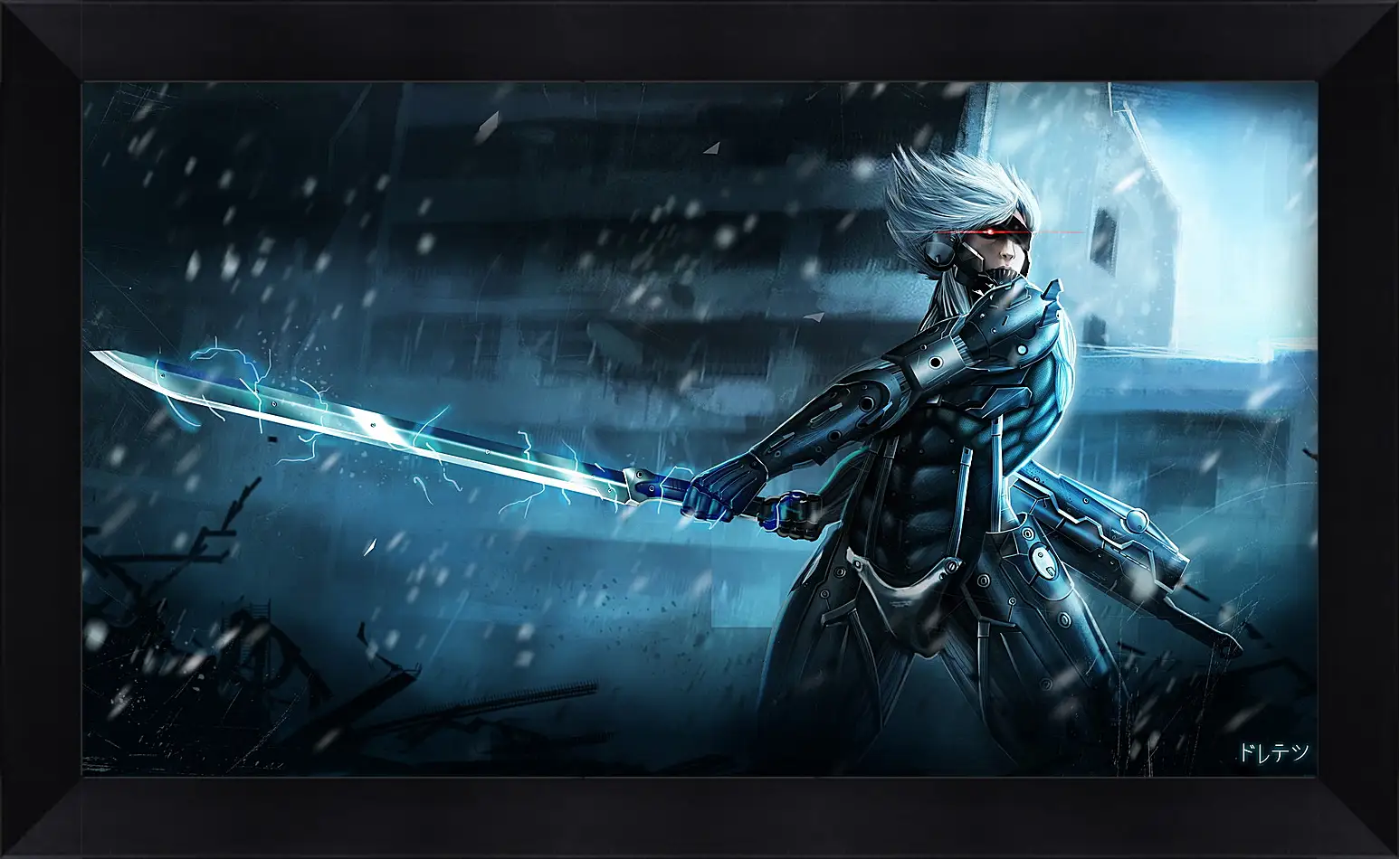 Картина в раме - Metal Gear Rising Raiden
