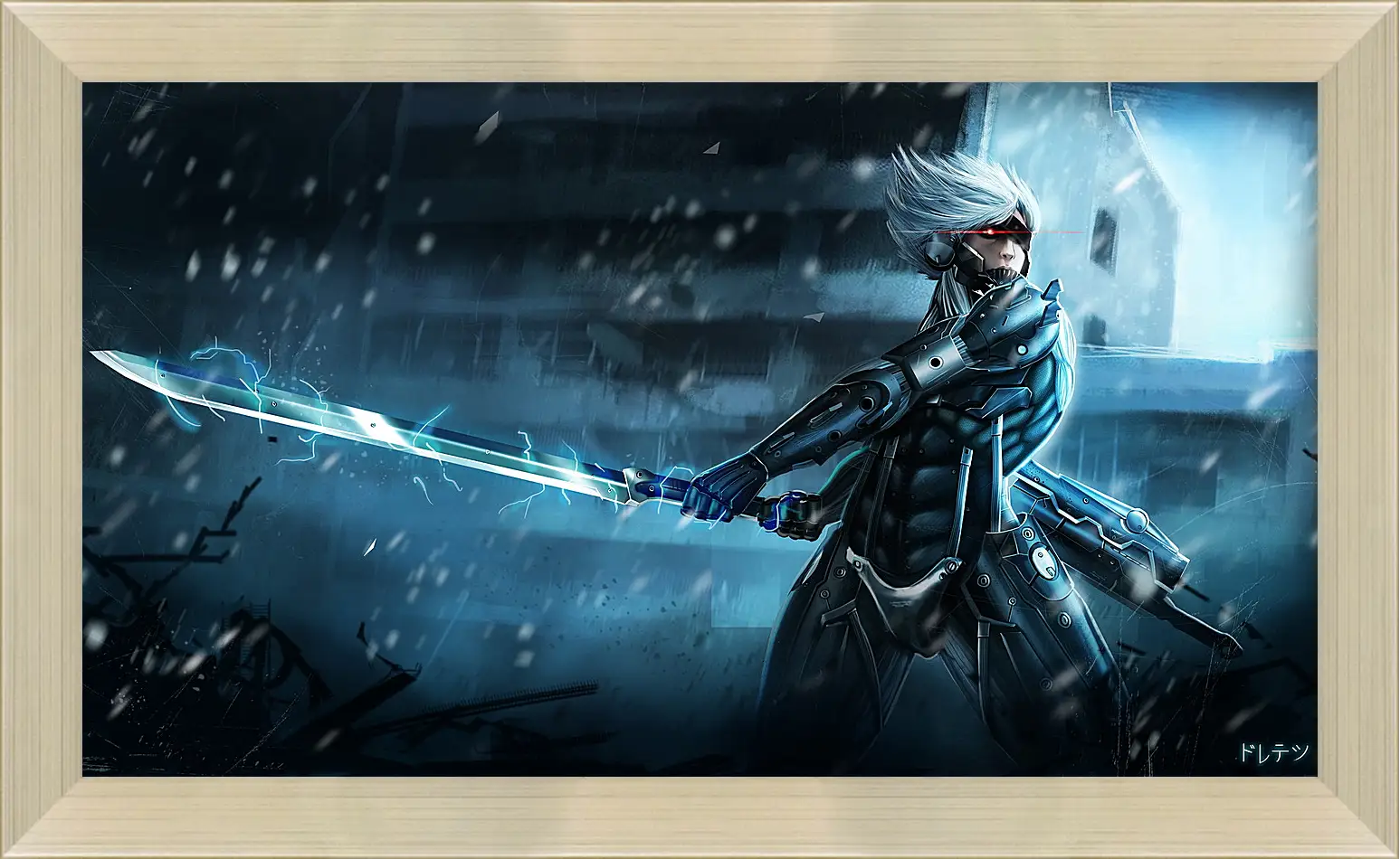 Картина в раме - Metal Gear Rising Raiden
