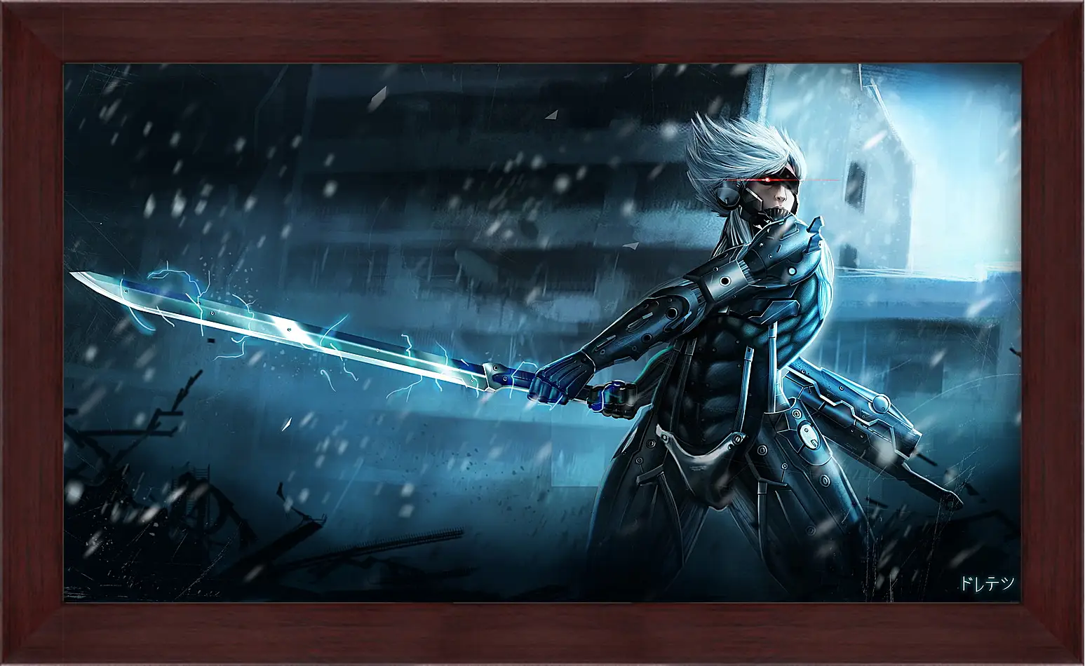 Картина в раме - Metal Gear Rising Raiden
