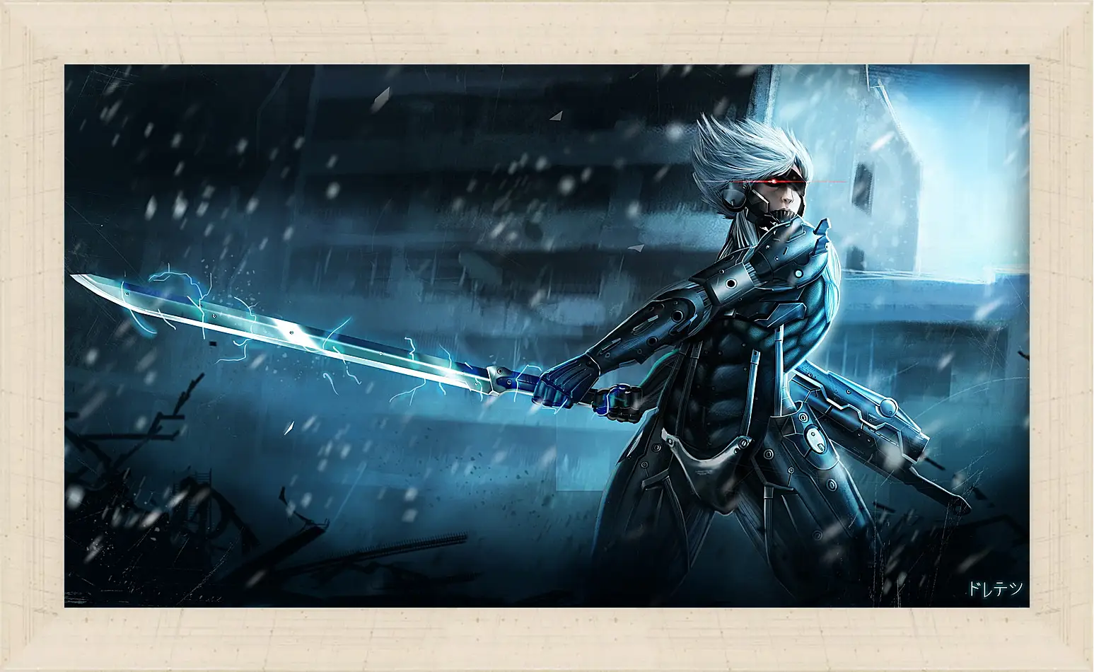 Картина в раме - Metal Gear Rising Raiden
