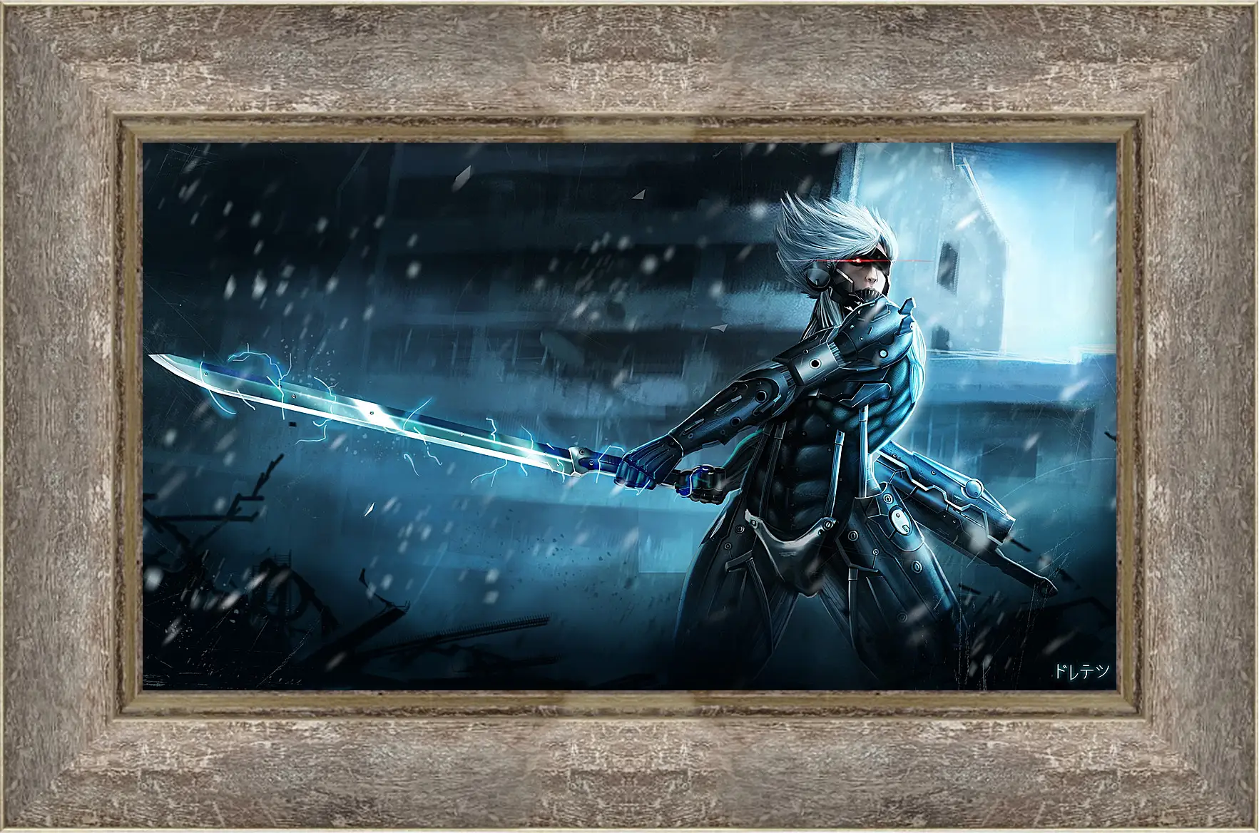 Картина в раме - Metal Gear Rising Raiden
