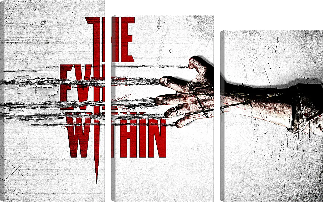 Модульная картина - The Evil Within
