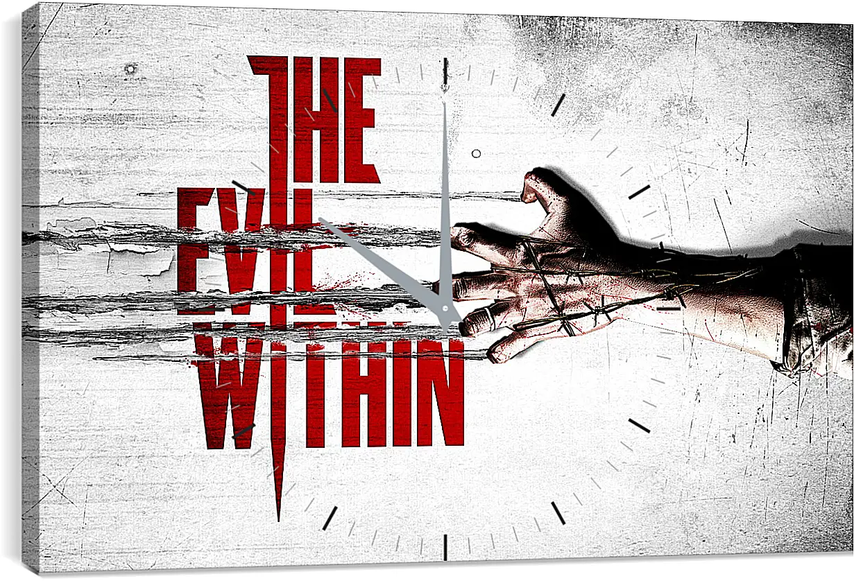 Часы картина - The Evil Within
