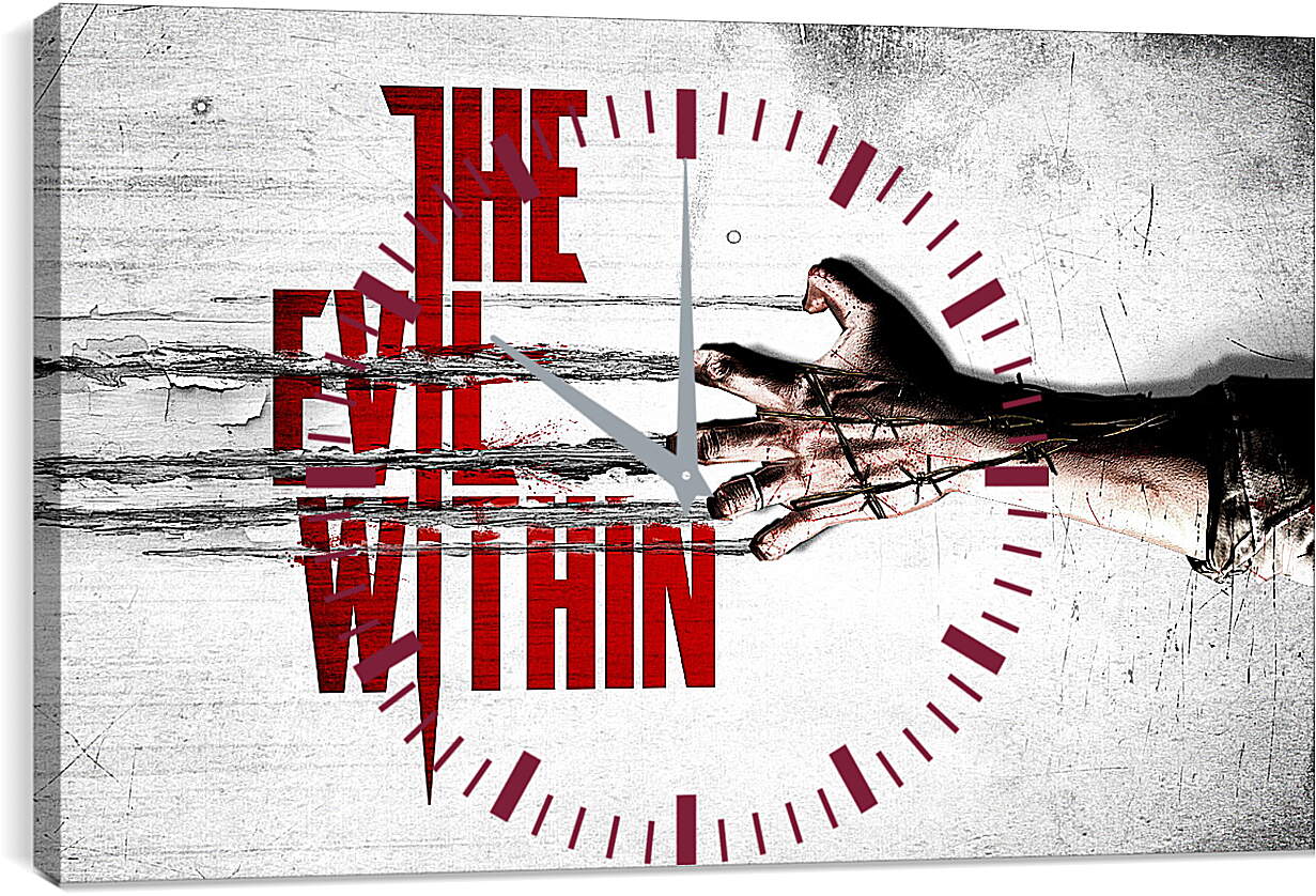 Часы картина - The Evil Within
