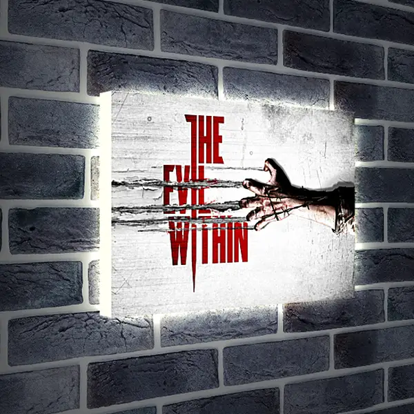 Лайтбокс световая панель - The Evil Within
