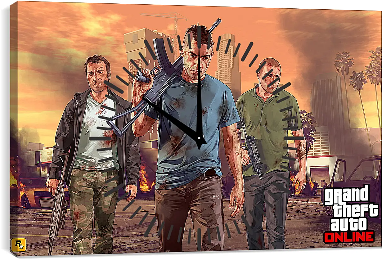 Часы картина - Grand Theft Auto V

