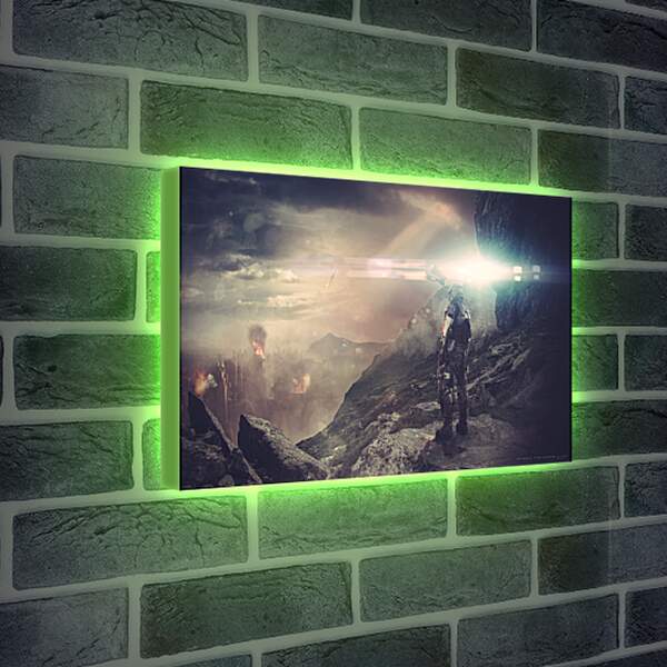 Лайтбокс световая панель - Halo 3: Odst