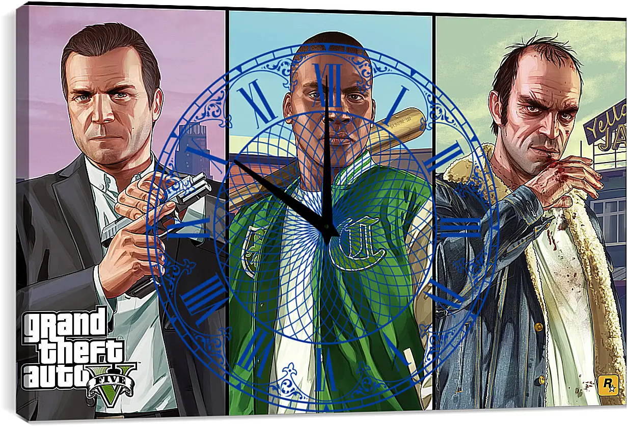 Часы картина - Grand Theft Auto V
