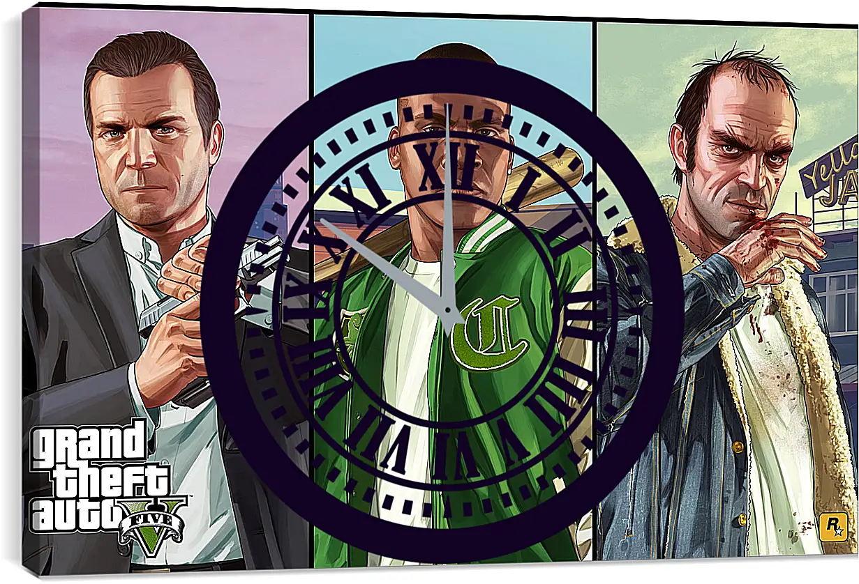 Часы картина - Grand Theft Auto V
