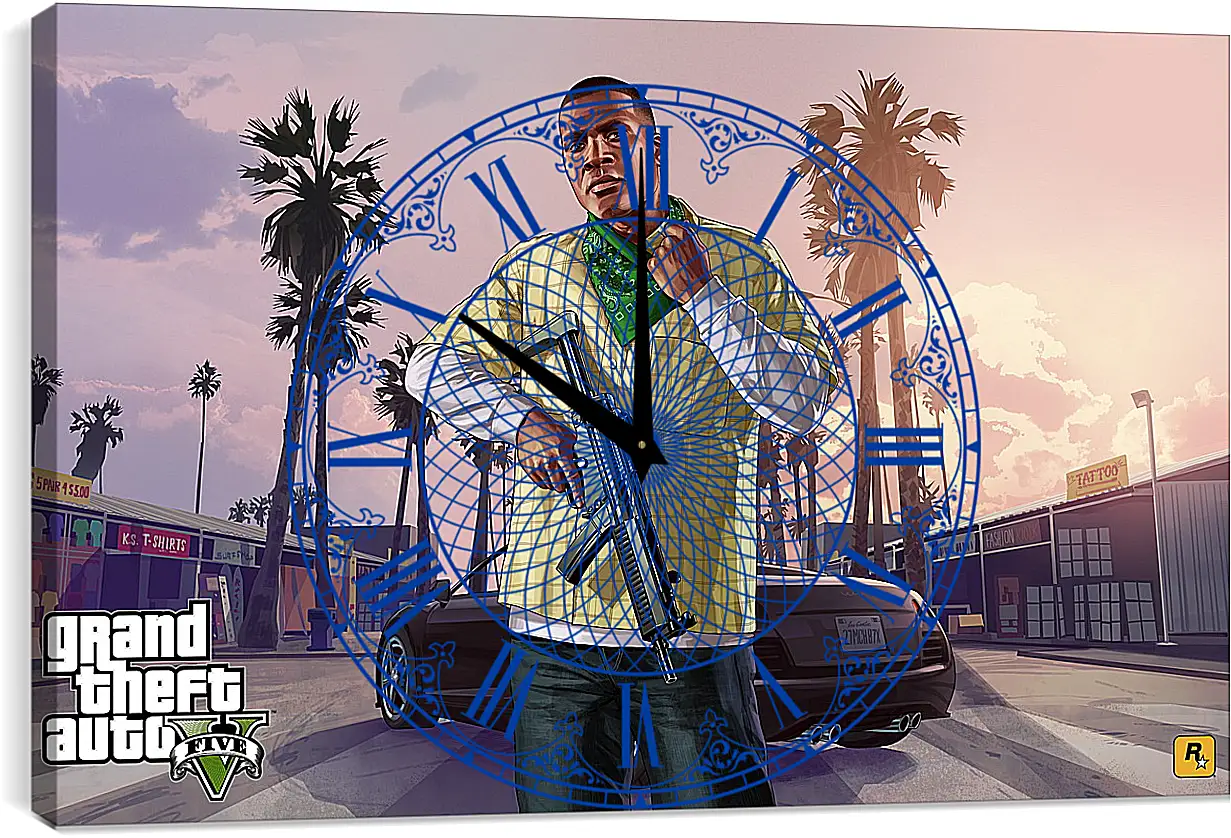 Часы картина - Grand Theft Auto V
