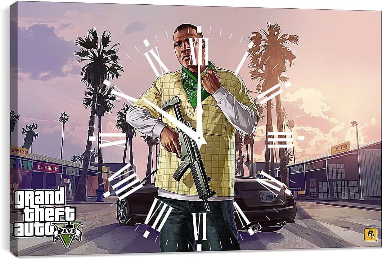 Часы картина - Grand Theft Auto V
