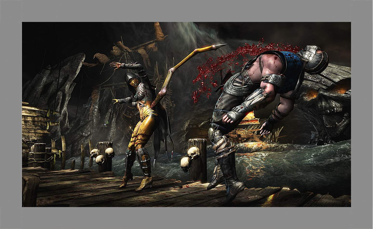 Картина в раме - Mortal Kombat X