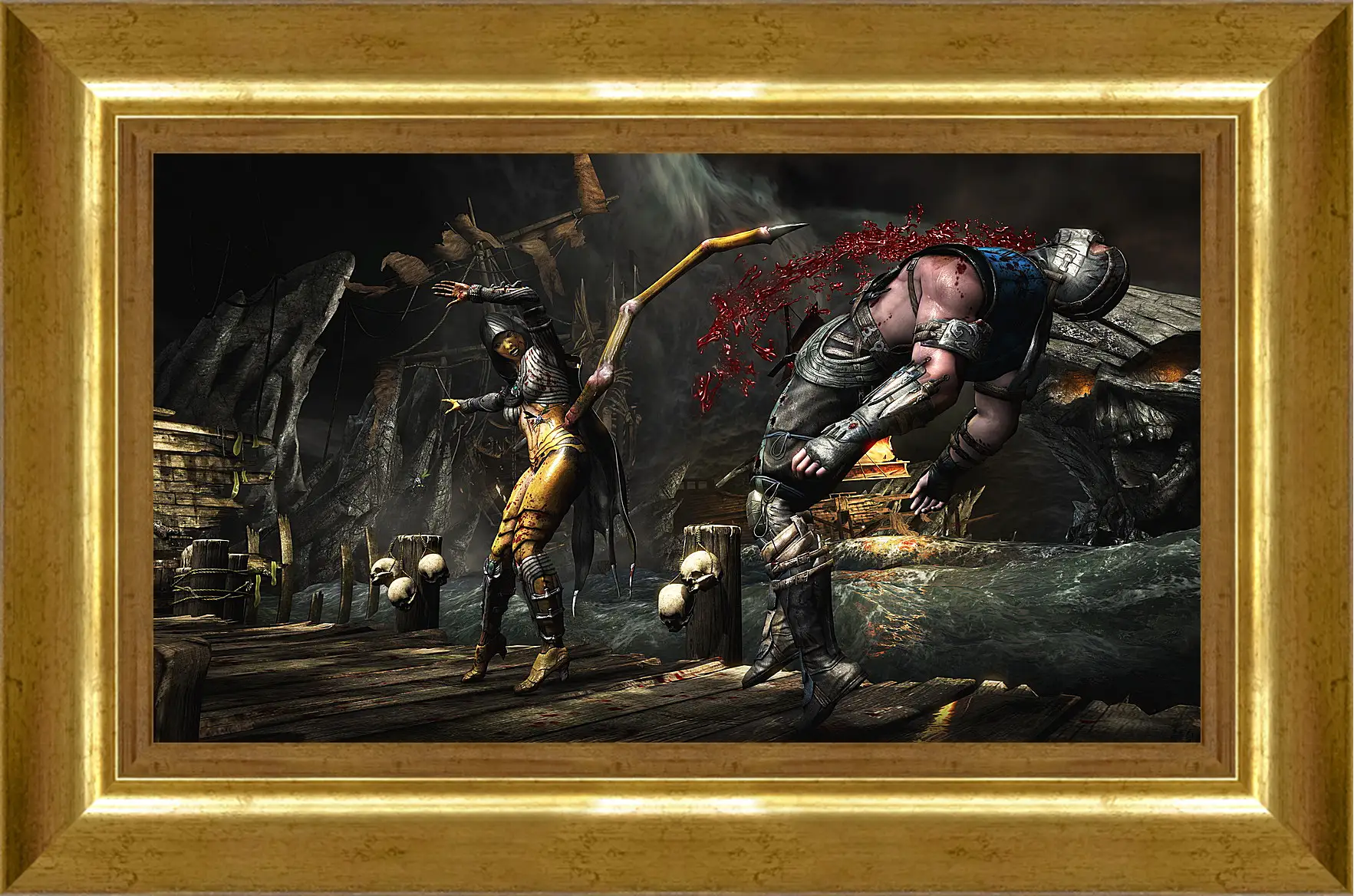 Картина в раме - Mortal Kombat X