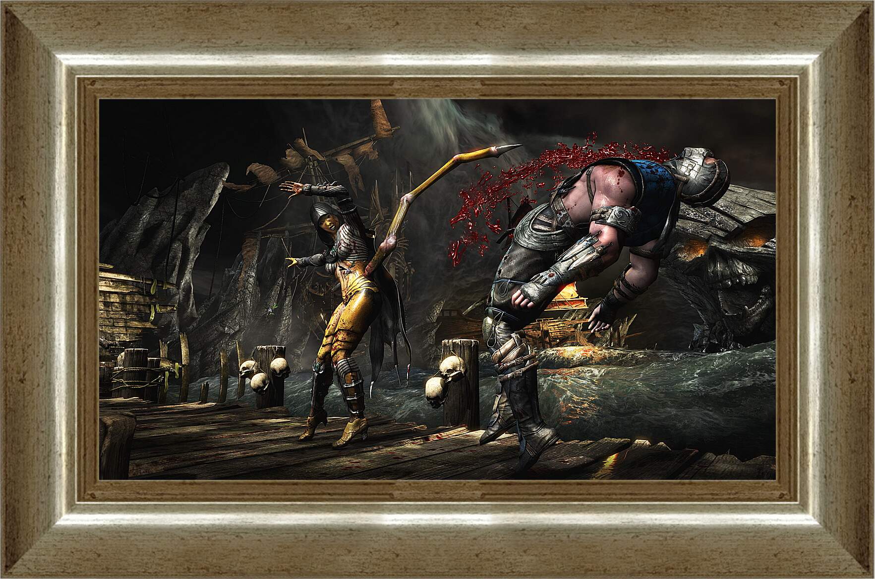 Картина в раме - Mortal Kombat X