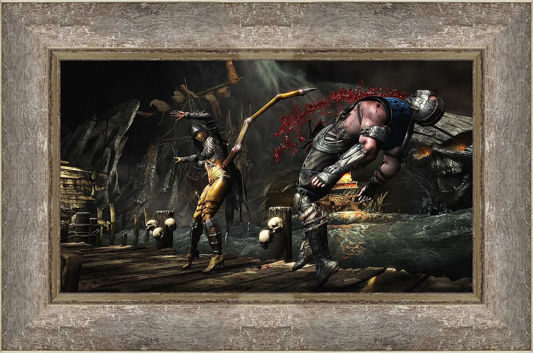 Картина в раме - Mortal Kombat X