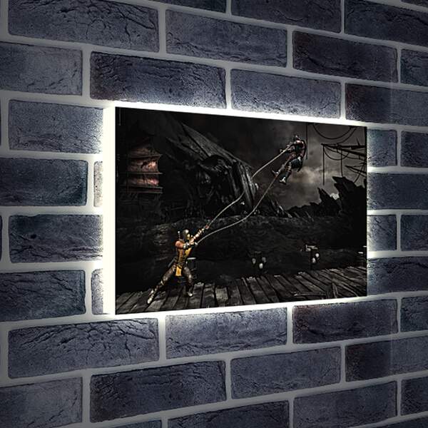 Лайтбокс световая панель - Mortal Kombat X