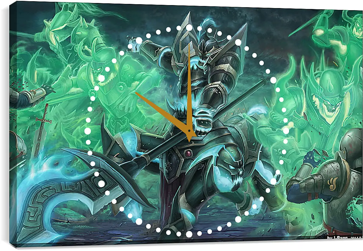 Часы картина - League Of Legends
