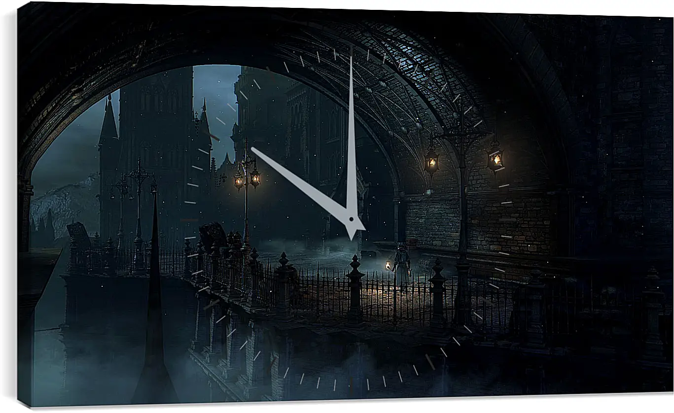 Часы картина - Bloodborne
