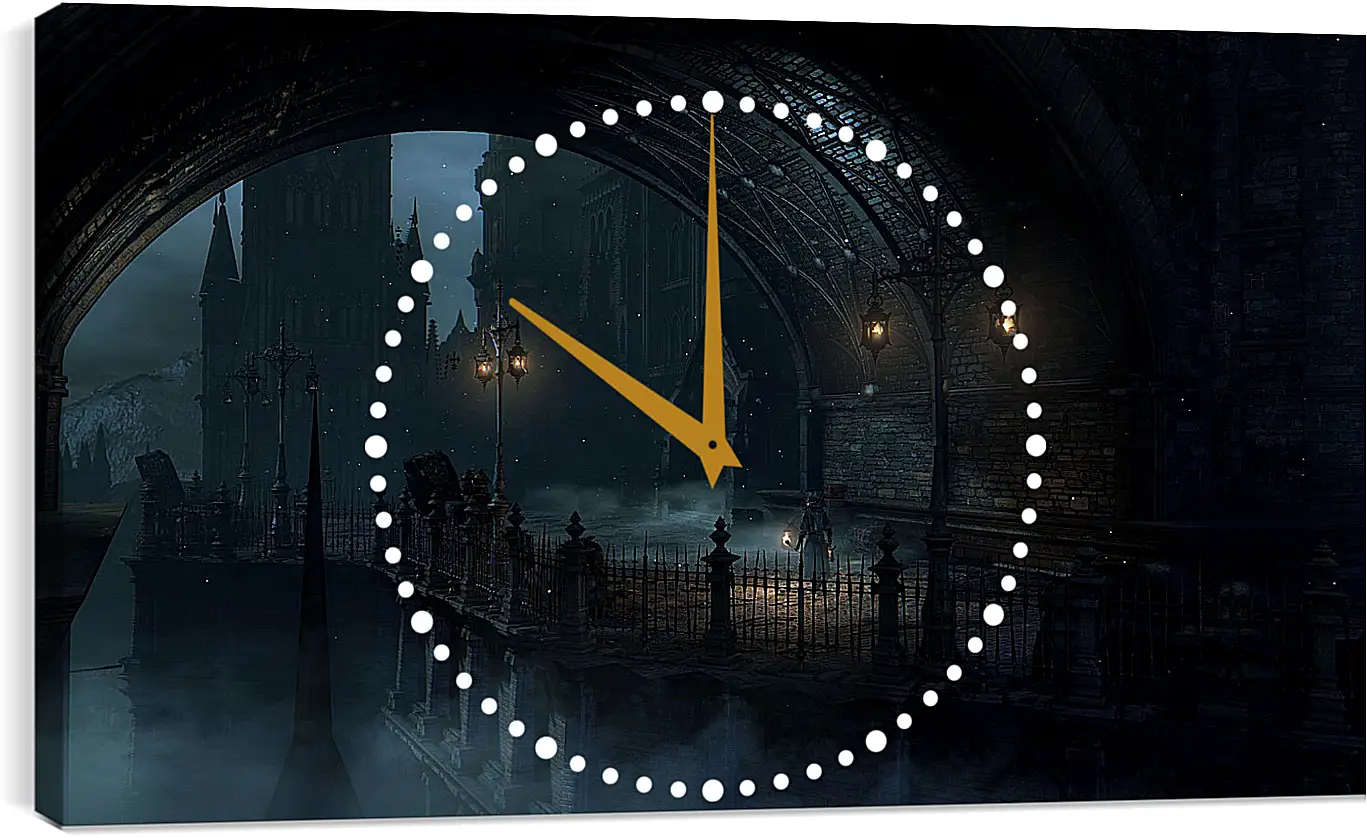 Часы картина - Bloodborne
