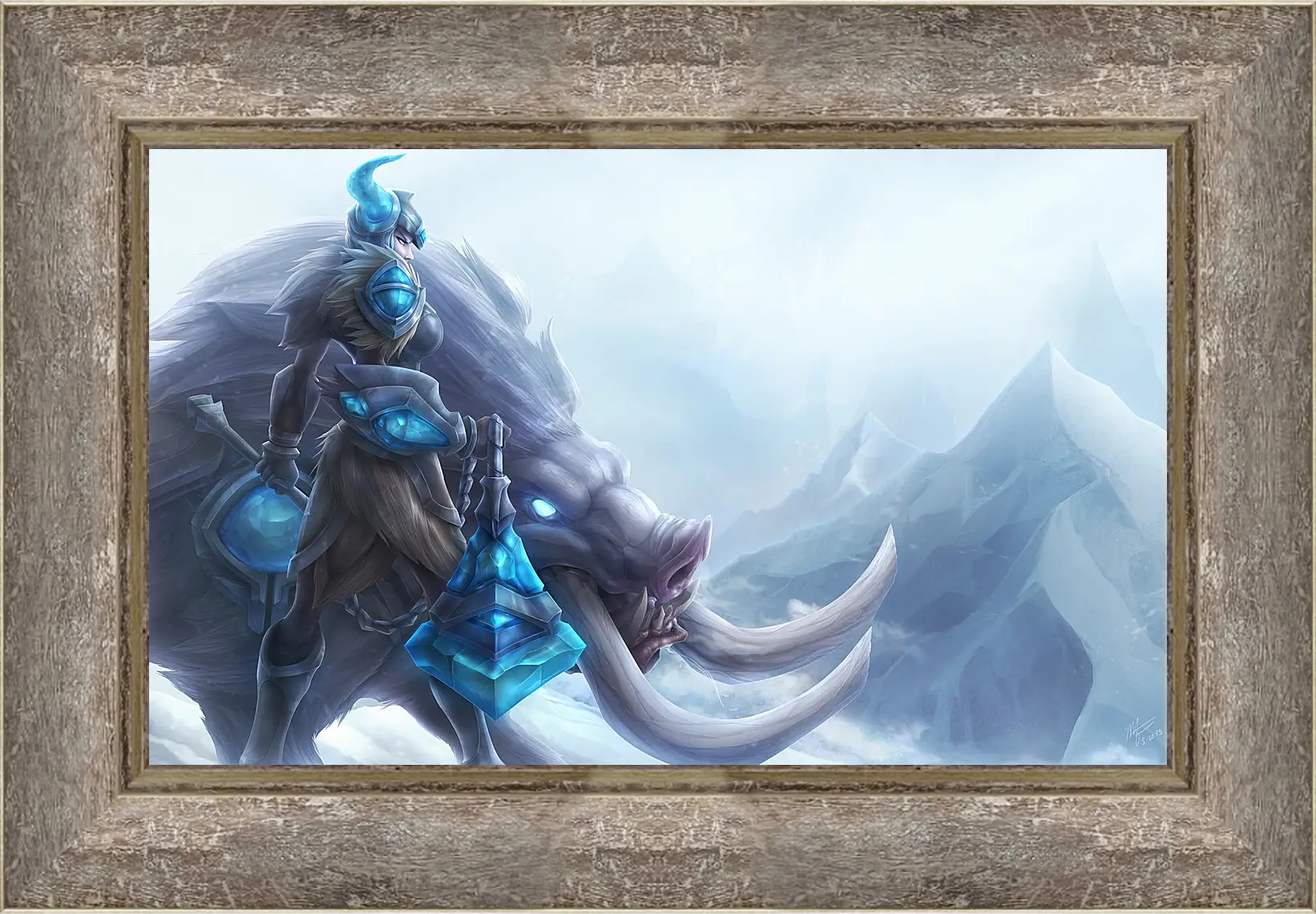 Картина в раме - League Of Legends
