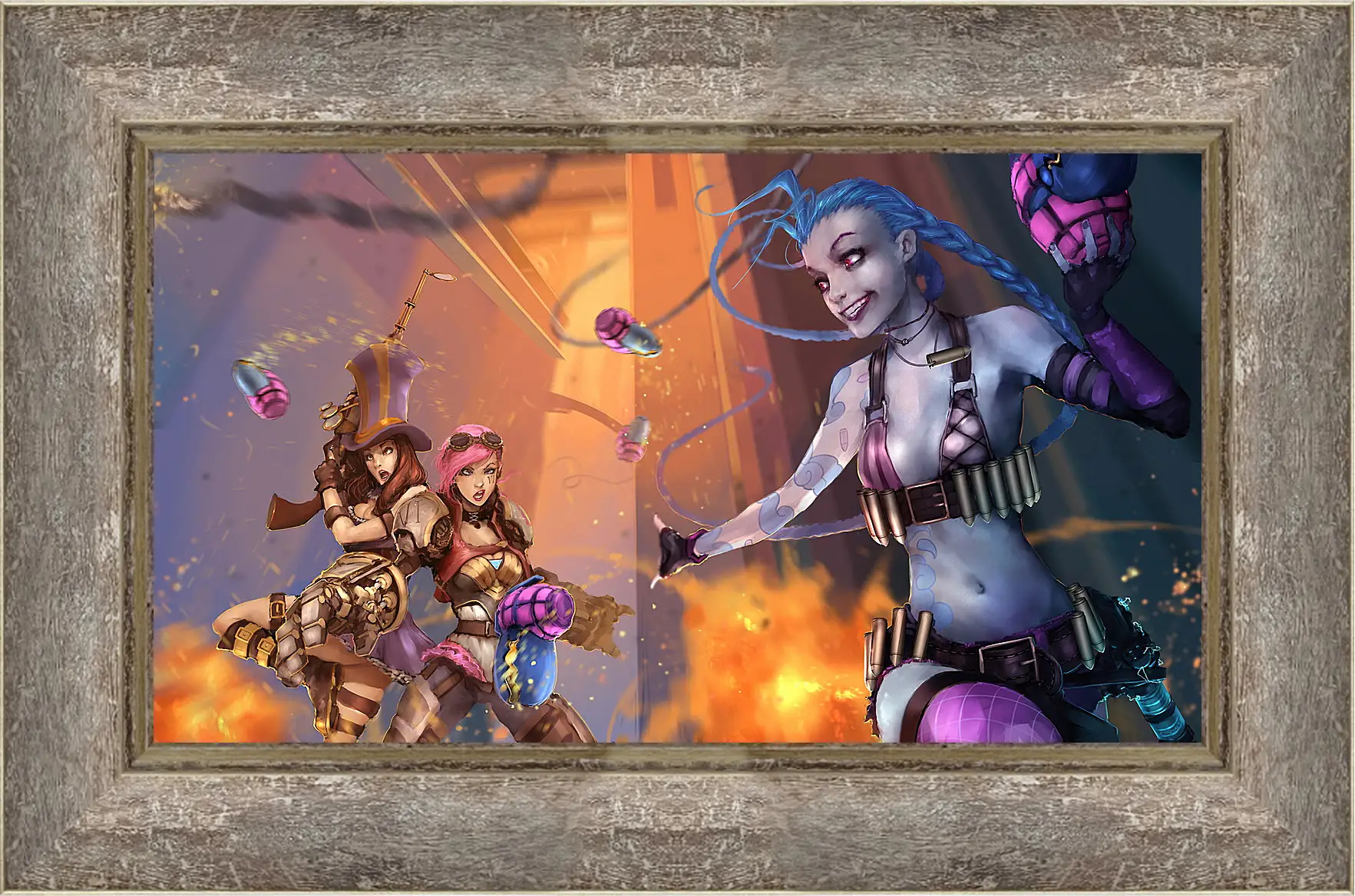 Картина в раме - League Of Legends
