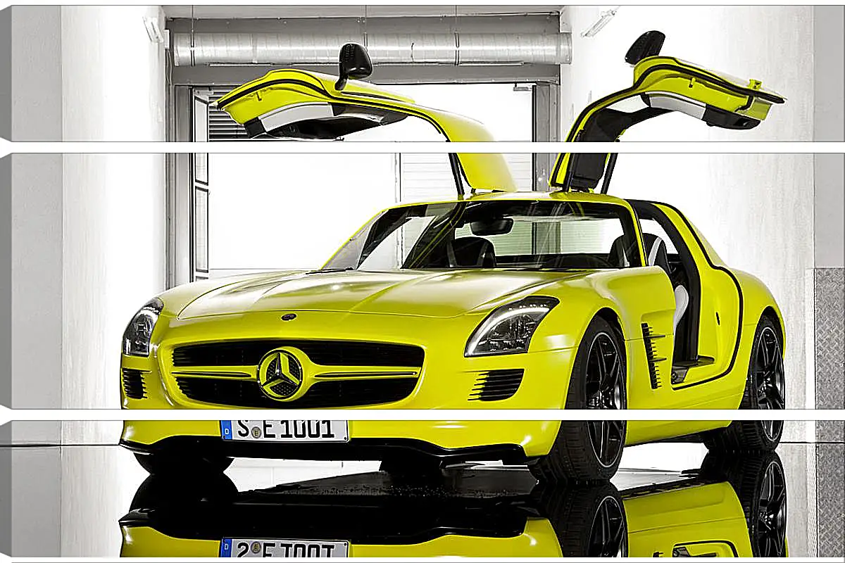 Модульная картина - Mercedes SLS AMG