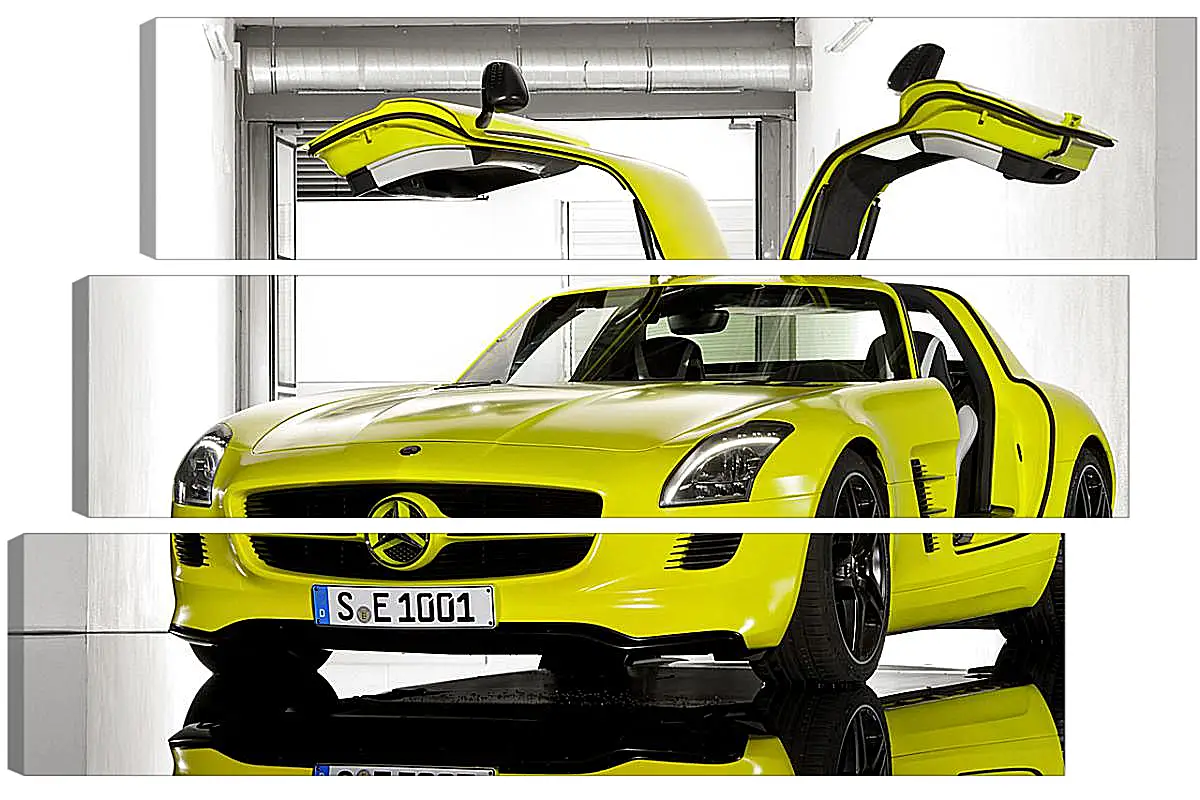 Модульная картина - Mercedes SLS AMG