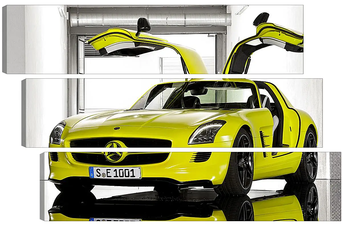 Модульная картина - Mercedes SLS AMG