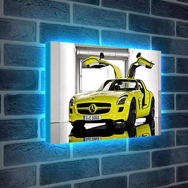 Лайтбокс световая панель - Mercedes SLS AMG