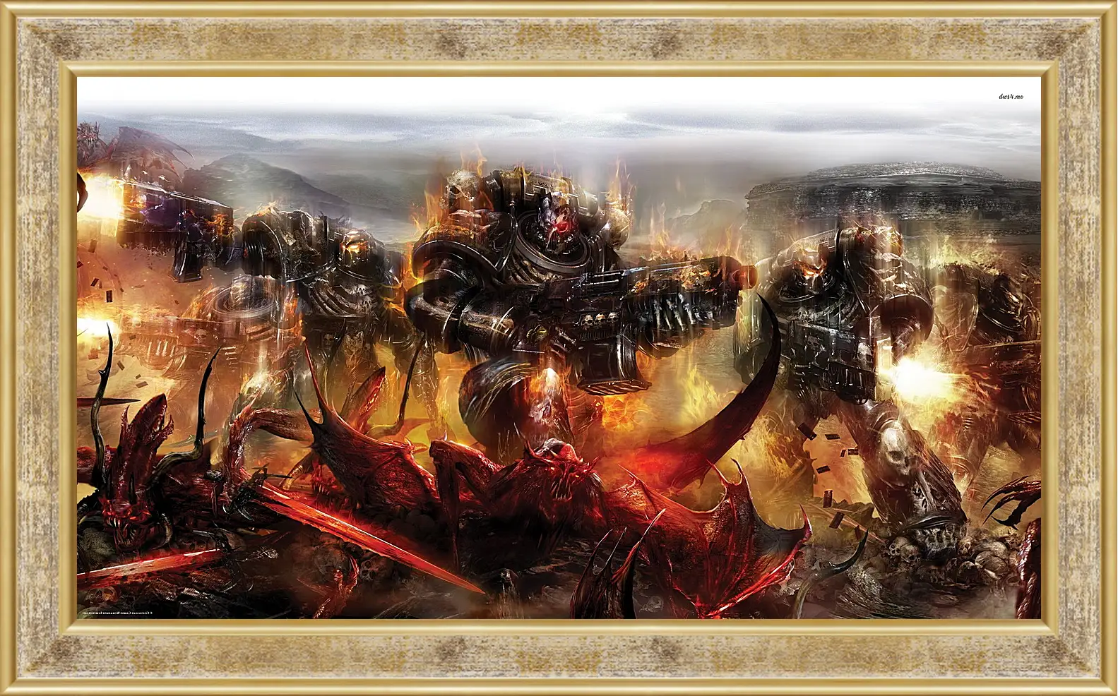 Картина в раме - Warhammer
