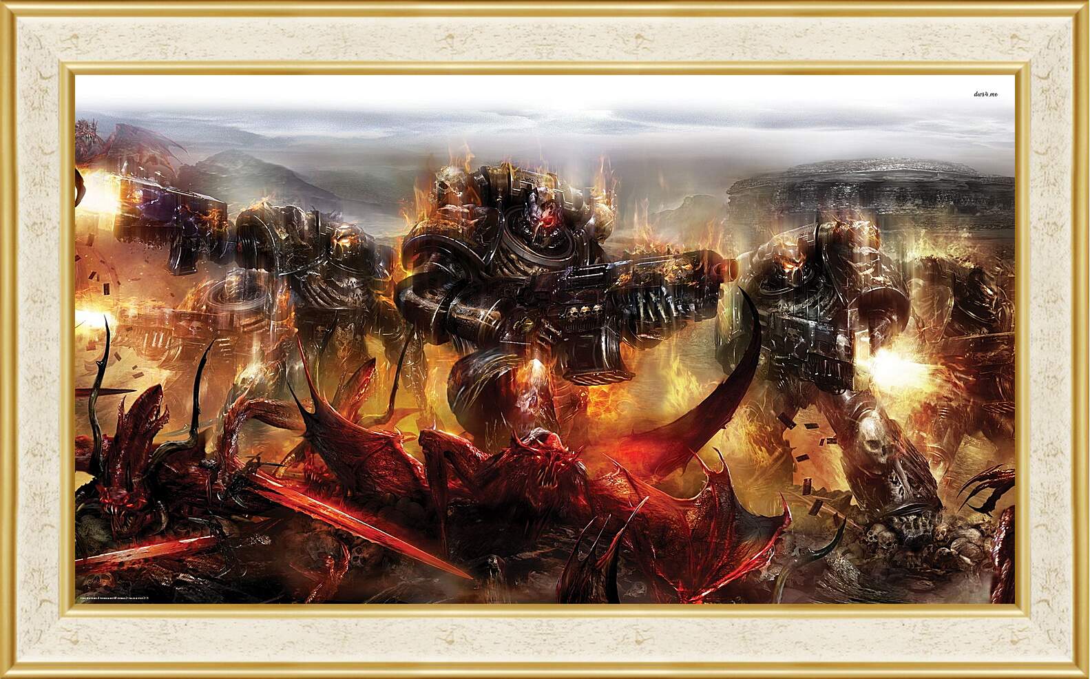 Картина в раме - Warhammer

